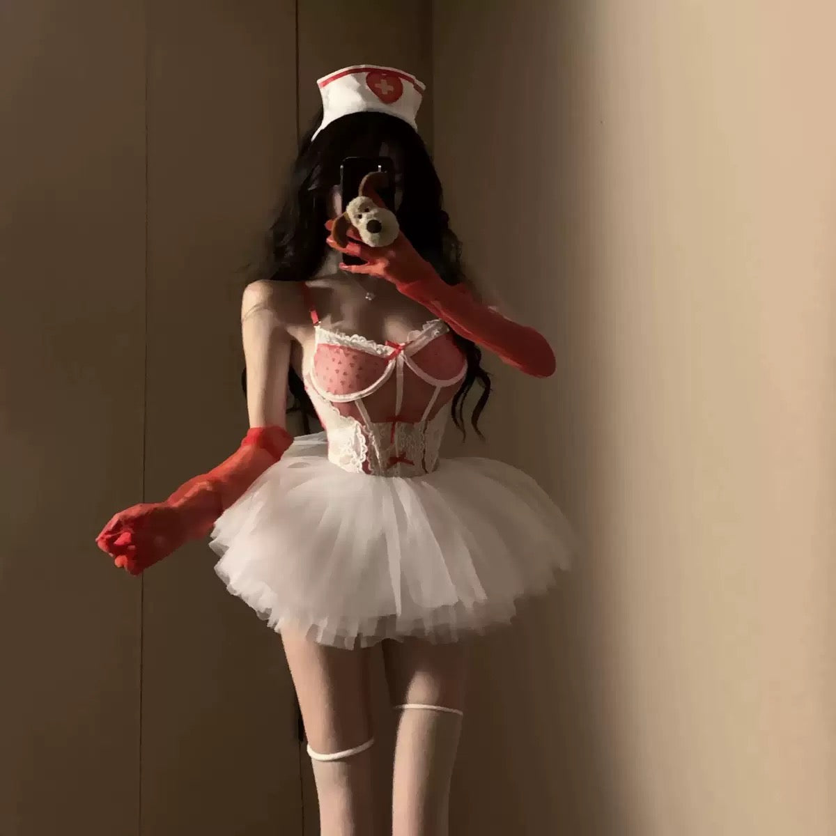 Pink Nurse Lingerie