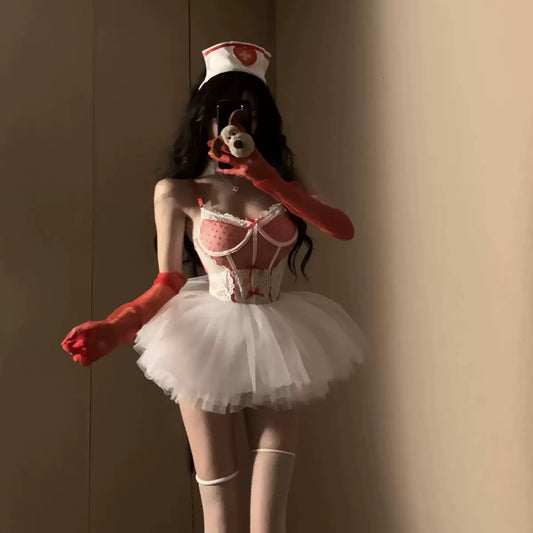 Pink Nurse Lingerie